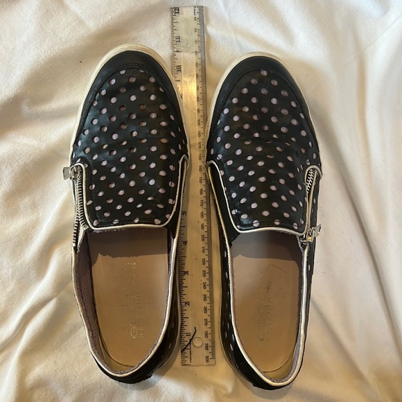 Geox Respira Leather polka dot sneakers - Picture 1 of 7